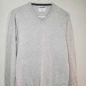 Grey V-Neck Old Navy Cardigan